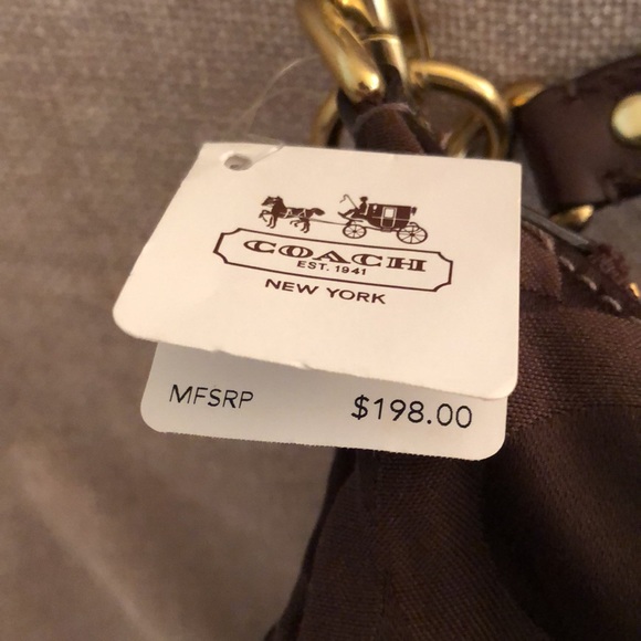 Coach Bags Coach Bag Nwt Cloth Exterior Zipper Closure
